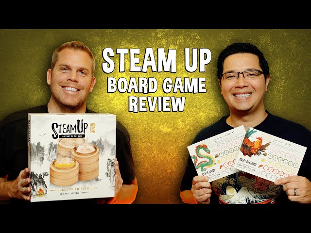 Review of Steam Up - Dim Sum Board Game 