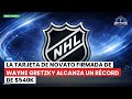 La tarjeta de novato firmada de Wayne Gretzky alcanza un récord de $540K