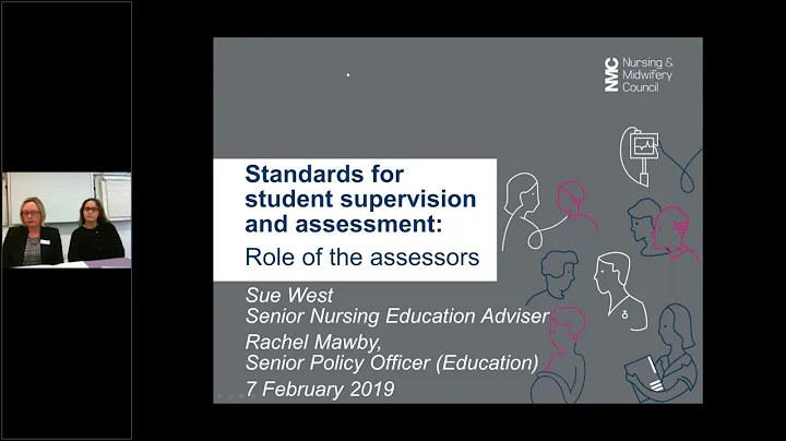 The role of the practice and academic assessor