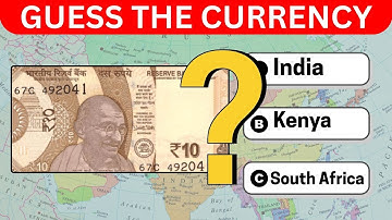 Guess the Currency of Country Challenge | World Currency Knowledge Quiz Game