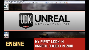 Remembering my first look in UDK Engine in 2010