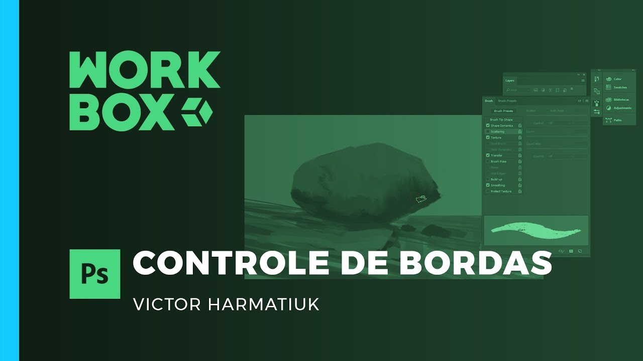 CONTROLE DE BORDAS/EDGE CONTROL NO PHOTOSHOP, com Victor Harmatiuk | WorkBox