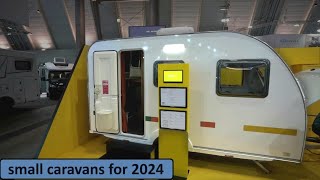 Small caravans for 2024