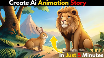 How to Create  Cartoon Animation  Video with Runway ML AI & ChatGPT!