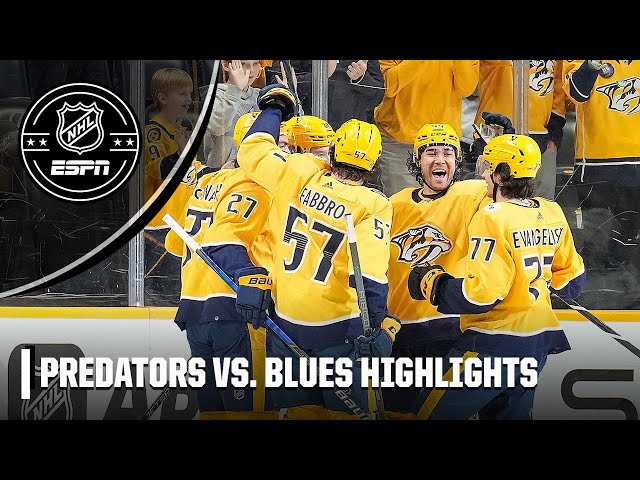 ESPN NHL 2K5 (PS2) Blues vs Predators 