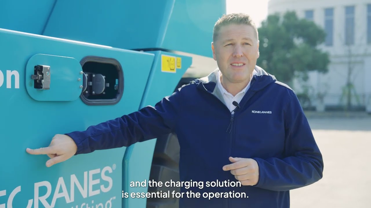 Walk-around our Konecranes electric reach stacker