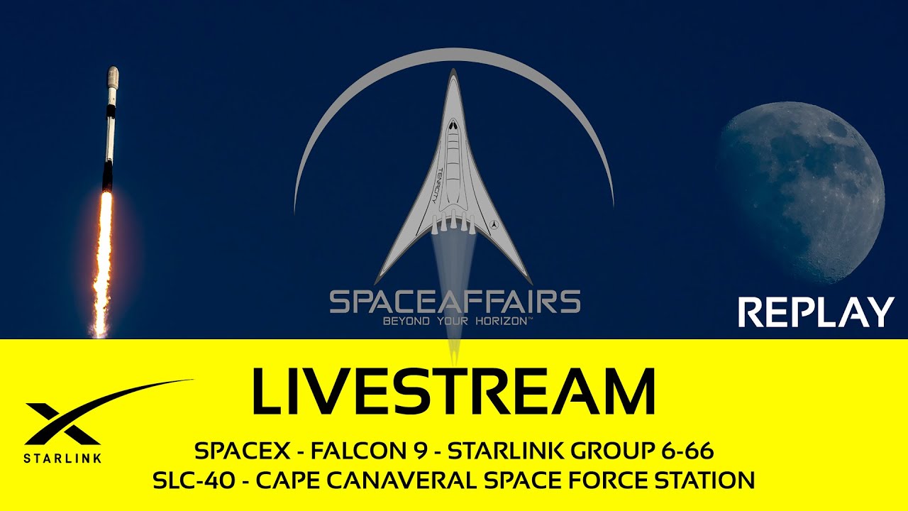 SpaceX - Falcon 9 - Starlink 6-66 - SLC-40 - Cape Canaveral SFS