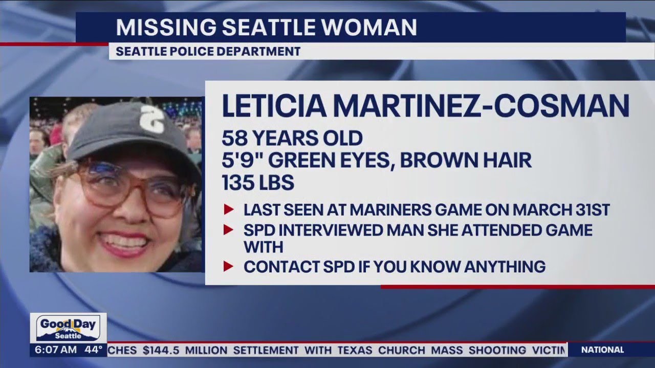 Woman last seen at Mariners game reported missing FOX 13 Seattle YouTube