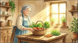 A Day in Me and My Grandmother’s Life | Cozy Slow Living ASMR 🍵🏡 screenshot 4