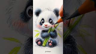 Details 🐼 Panda Drawing Art | Cute Colourful Sketch on Paper ✏️🎨 #panda #pandadrawing #cutepanda #art #draw Update