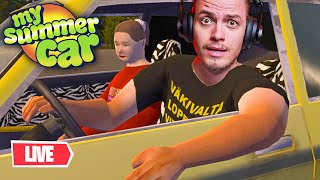 🔴 MY SUMMER CAR CO-OP w/ @Evzeniss #4 | Selassie Naživo