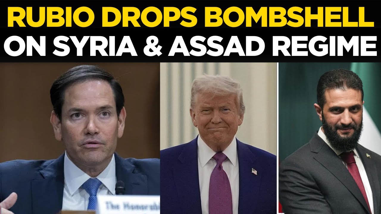 LIVE | 'Syria close to civil war...': Marco Rubio drops bombshell on Assad regime at Senate hearing