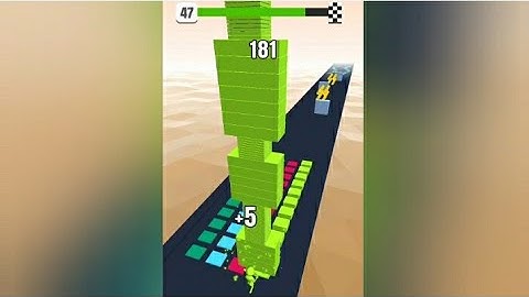 Stack Colors Gameplay Walkthrough (Android, iOS) - Level #47
