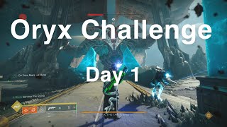 Destiny 2 - Day 1 Challenge Oryx Challenge on Console