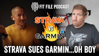 картинка: Strava подает в суд на Garmin — добром это не кончится...