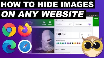 HIDE IMAGES ON ANY WEBSITE | Helperbird Browser Extension