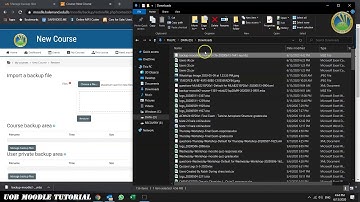 How to Move Your Course Materials From Old To New Moodle