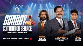 🅛🅘🅥🅔 | அஸ்திபாரம் அசையாது | SUNDAY WORSHIP SERVICE | 07th JUNE 2026 | APOSTLE DR A JAWAHAR SAMUEL