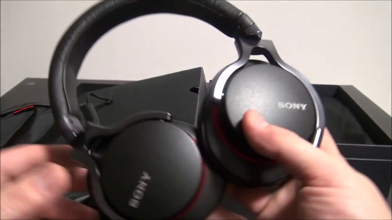 MDR-1A」SONY Hi-Res対応ステレオヘッドフォン～いきなり開封動画3連発