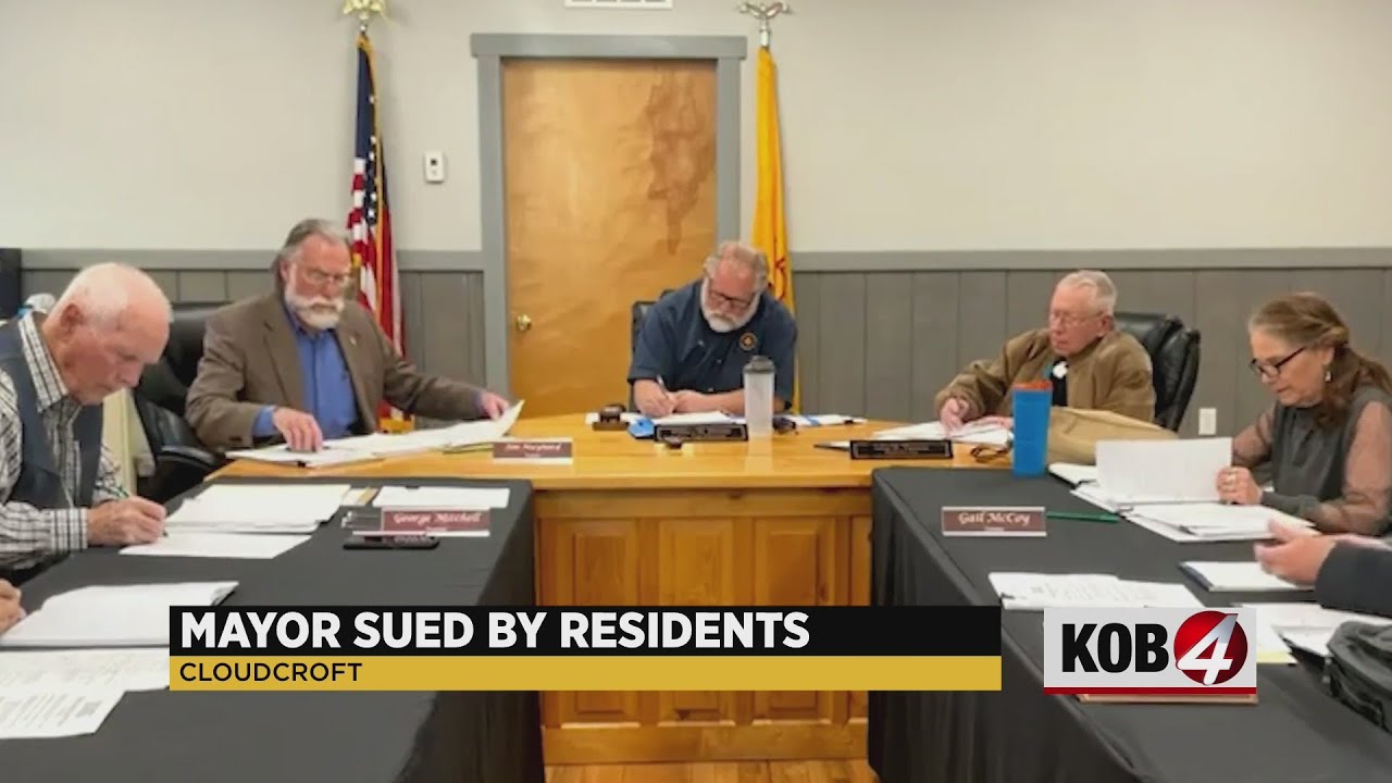 New Mexico mayor sued by residents YouTube