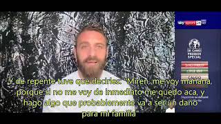 DE ROSSI | SE EMOCIONA AL RECORDAR SU PASO POR BOCA JUNIORS Y BUENOS AIRES: DALE PLAY ▶