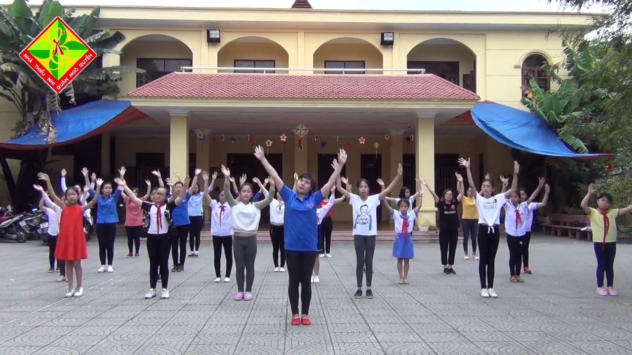 Flashmob Ở trường cô dạy em thế - Nhà thiếu nhi quận Ngô Quyền