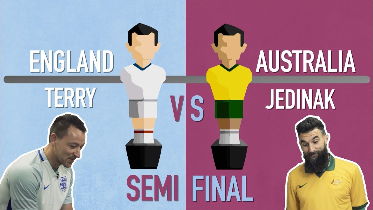 FIFA World Cup 2018 foosball tournament Terry v Jedinak YouTube