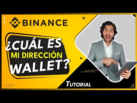 CÓMO SABER CUÁL es mi DIRECCIÓN de BILLETERA de CRIPTOMONEDAS en BINANCE / Tutorial / Roberto Sanz