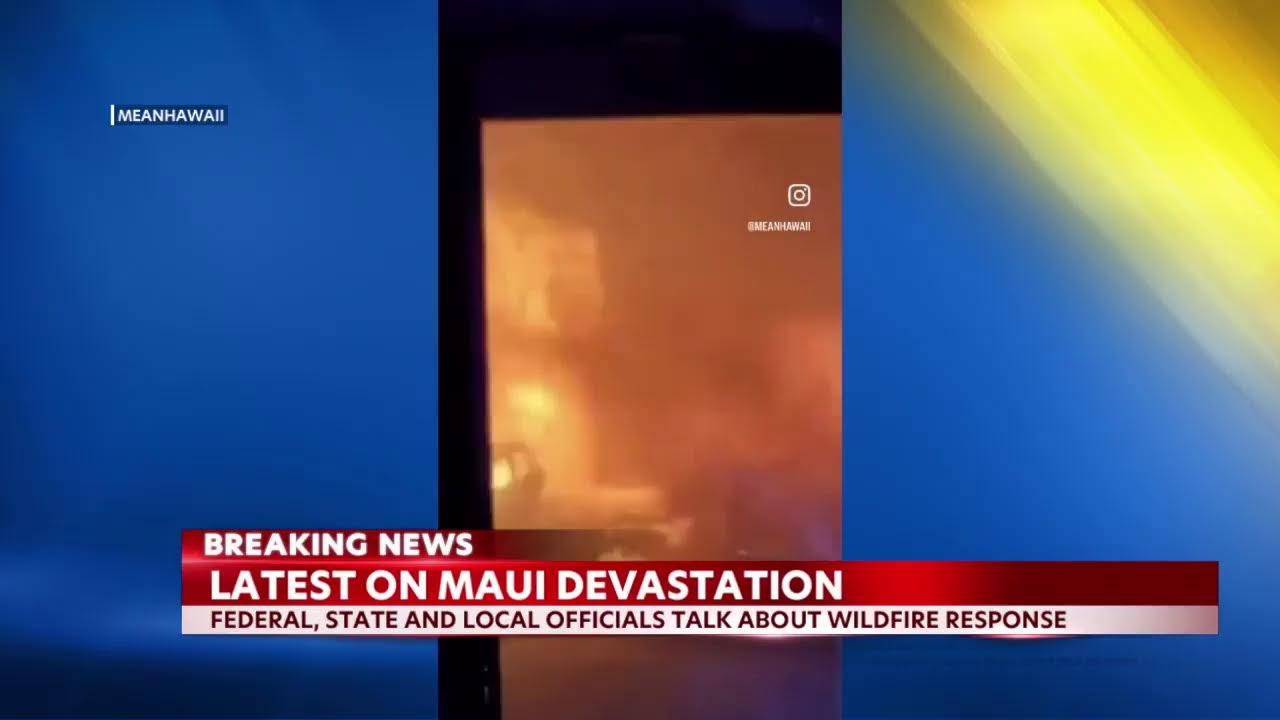 Gov. Green, Mayor Bissen, federal officials give update on Maui disaster recovery