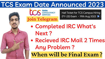 TCS NQT Exam Date Announced | TCS Hall Ticket 2023 | TCS Infrastructure Readiness Check & TCS DRC