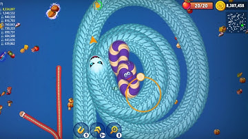 Worm zone.io snake slither game♥️ subscribe like share comment #wormszonemagic #snake🐍🐍🐍🐍🐍🐍 #gaming