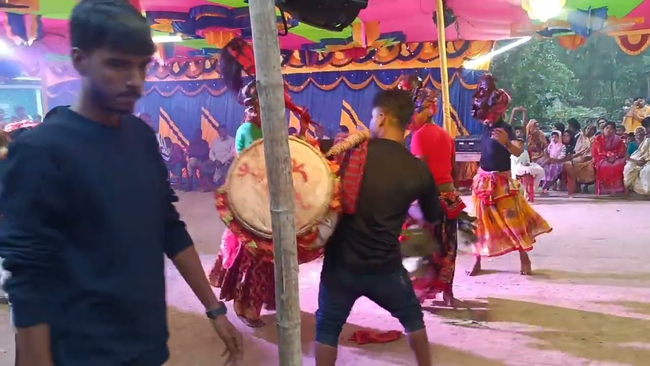 অতি সুন্দর চামুন্ডা খেলা । মংলা পাড়া মান্দা নওগাঁ 