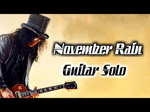 November Rain Standard Tuning | First Solo