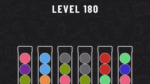 Ball Sort Puzzle Level 180 #ballsortpuzzle #ballsortpuzzlegameplay #puzzlegame #mobilegames