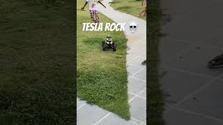 TESLA ROCK ☠️ #funk #ias #remix #music #new #phonk #rccars #crazycars #carhop #yellowcar #candywala