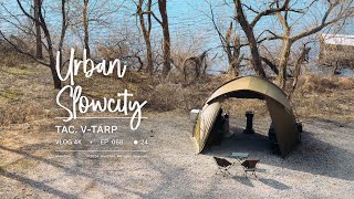 드디어 캠핑 🏕️ 한풀이 캠핑브이로그 | 헬리녹스 브이타프 [4K] camping vlog