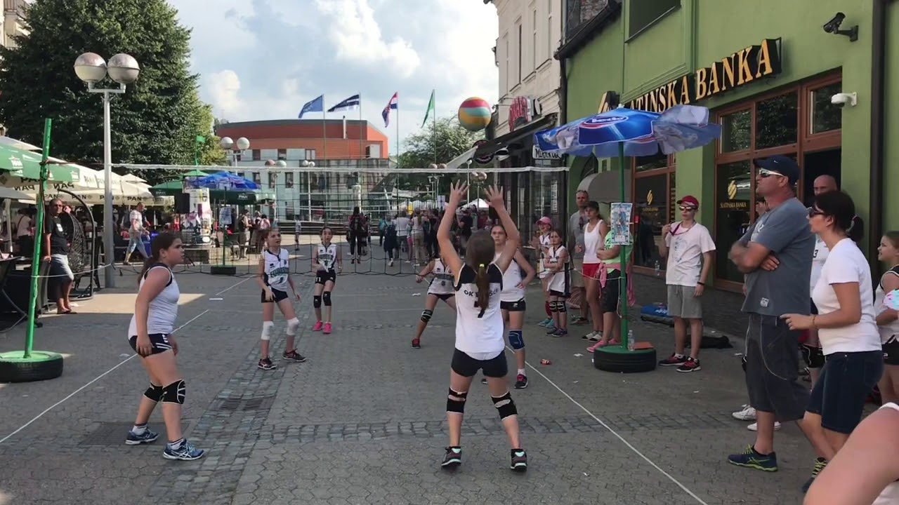 MINI ODBOJKA U11 VALPOVO STREET volleyball 2018.g OK belišće, OK ferivi višnjevac i daruvar