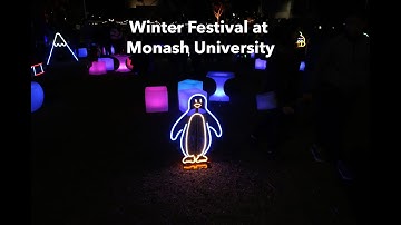 Winter Festival at Monash University