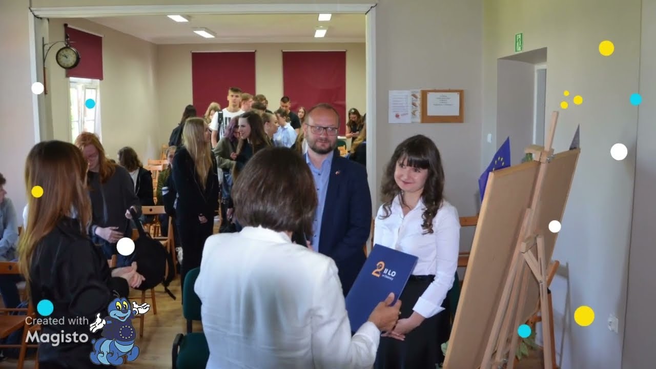 🇪🇺 HUCZNE ŚWIĘTOWANIE DNIA EUROPY — RELACJA FOTOGRAFICZNA — II LICEUM OGÓLNOKSZTAŁCĄCE W OLEŚNICY