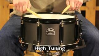 Pearl Joey Jordison Signature Snare demo