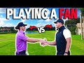 I Challenged A Fan To A 9 Hole Match | Micah Morris