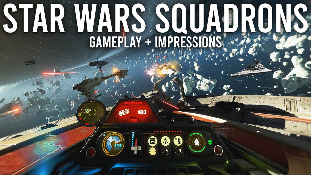 Star Wars Squadrons Gameplay And First Impressions Youtube