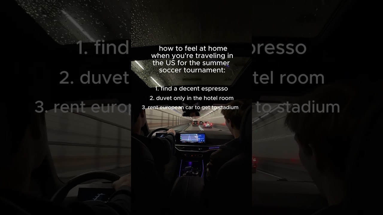 Even in a country that messes up the name of the sport, the SIXT fleet feels like home 🔸