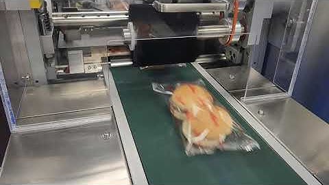 FW 450S Flow Wrapper - Wrapping Biscuit Sandwiches