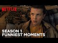 The Funniest Moments in Stranger Things: Season 1 | Netflix