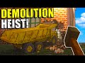 DESTROYING EVERYTHING DURING A HEIST GONE WRONG! - Teardown Full Release Gameplay