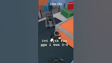 1v1 with fan I won | the 1v1 was supposed to be first to 5 but I couldn