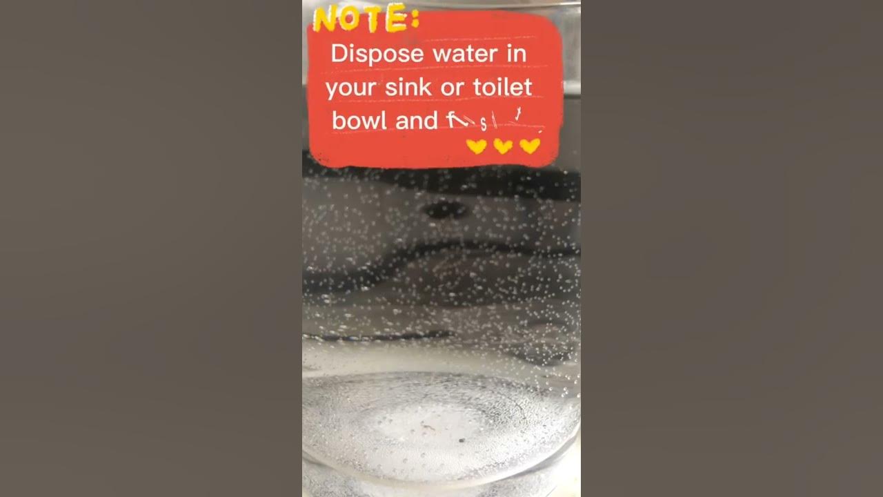 Put a glass of water under your bed before sleep YouTube