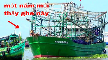 GHE CÀO XUẤT HÀNH TẠI SÔNG TẮC CẬU KIÊN GIANG