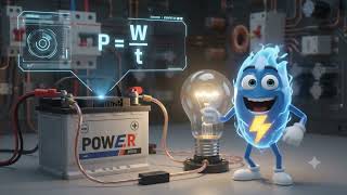 How Fast Electricity Does the Job! ⚡ Electrical Power Explained (P = W/t & P = VI) (Recommended)